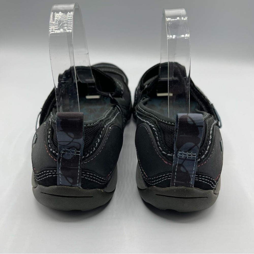 Merrell Mimosa Emme Black Blue Mary Jane Hiking Velcro Shoes Size 8.5 - Picture 4 of 9